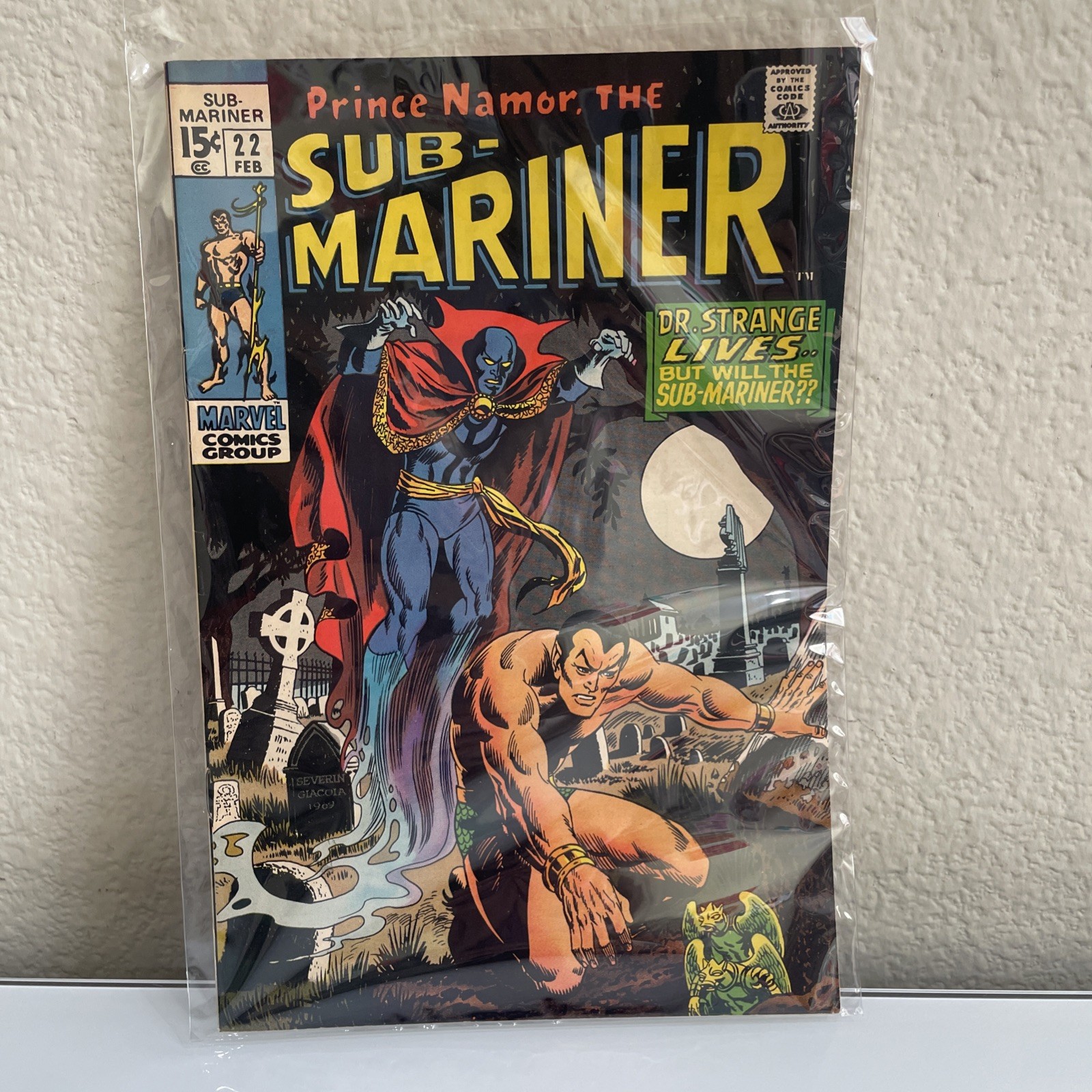 SUB-MARINER #22 MARVEL COMICS FEBRUARY, 1970