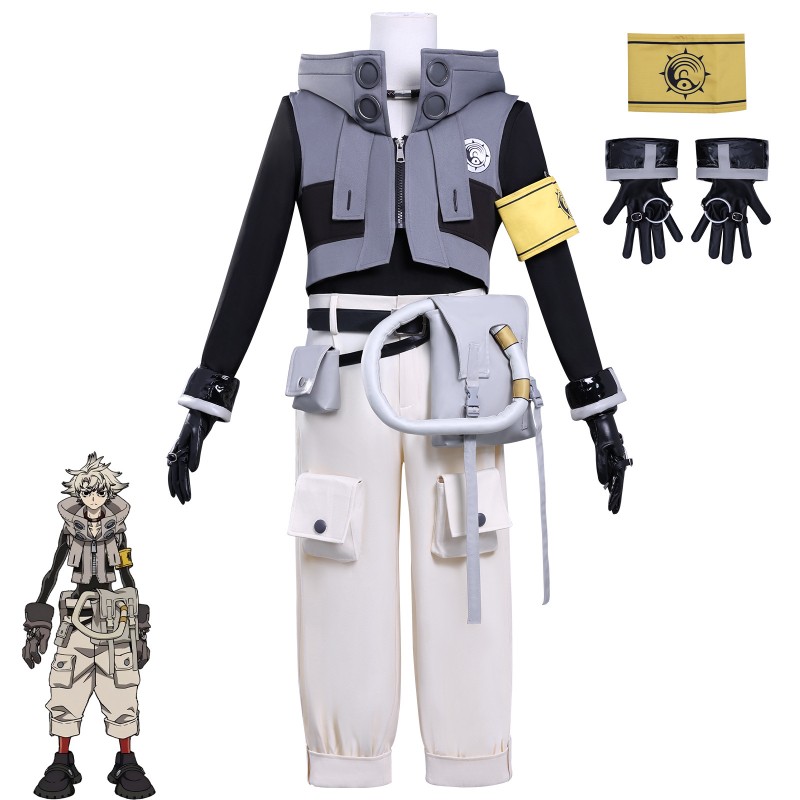 Anime Gachiakuta Rudo Surebrec Cosplay Costumes Hallowen Party Full Set Outfit
