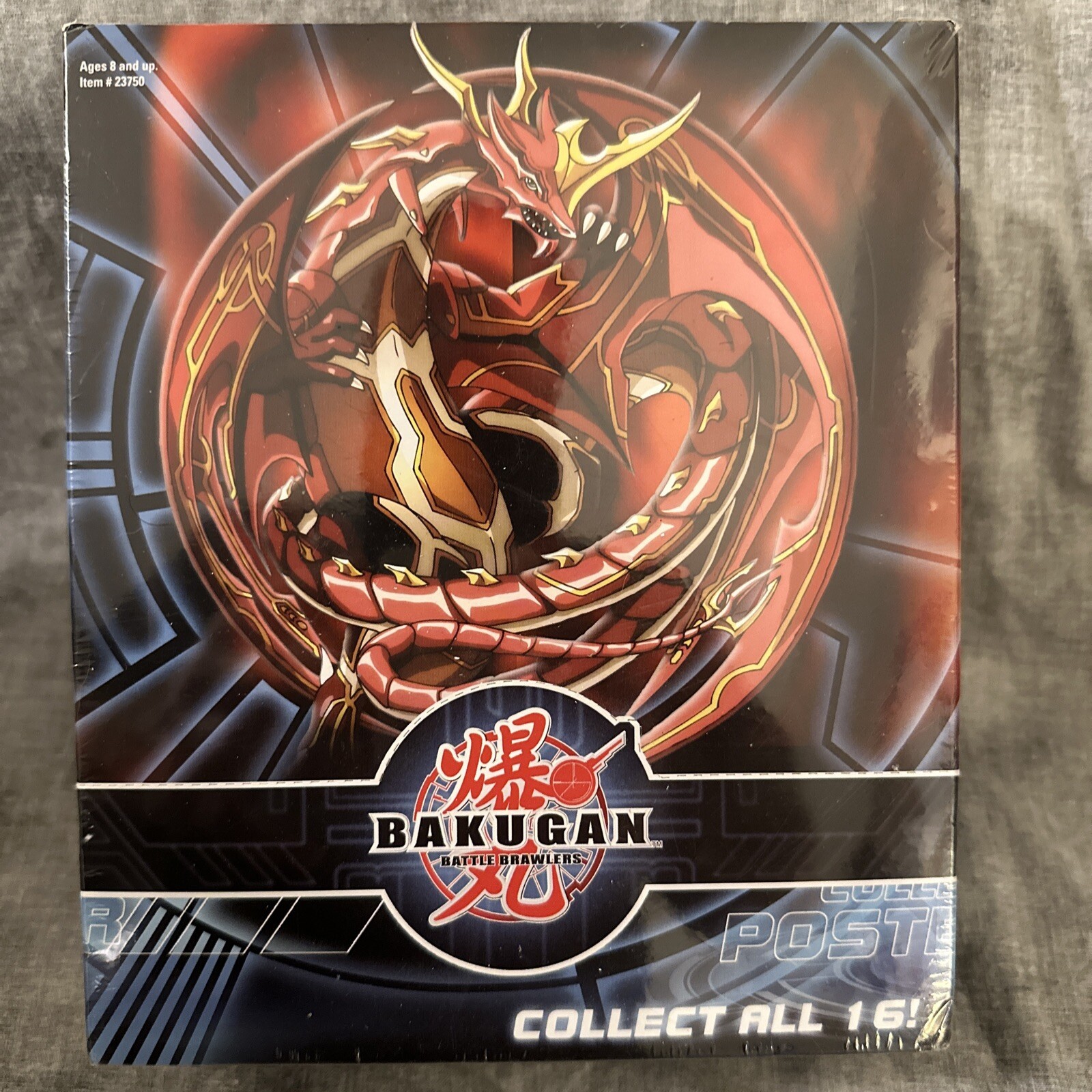 Sealed 2009 Bakugan BATTLE BRAWLERS Poster Set 23750 16 Posters 8/2 Packs Sealed 2009 Bakugan BATTLE BRAWLERS Poster Set 23750 16 Posters 8/2 Packs