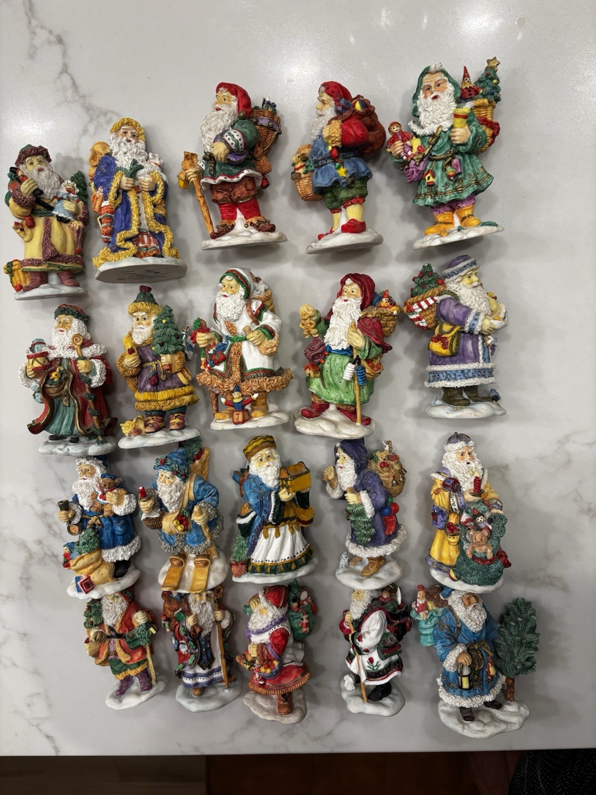 Bronson Collectibles 1994 By Katharine Stevenson Old World Santas Lot Of 20
