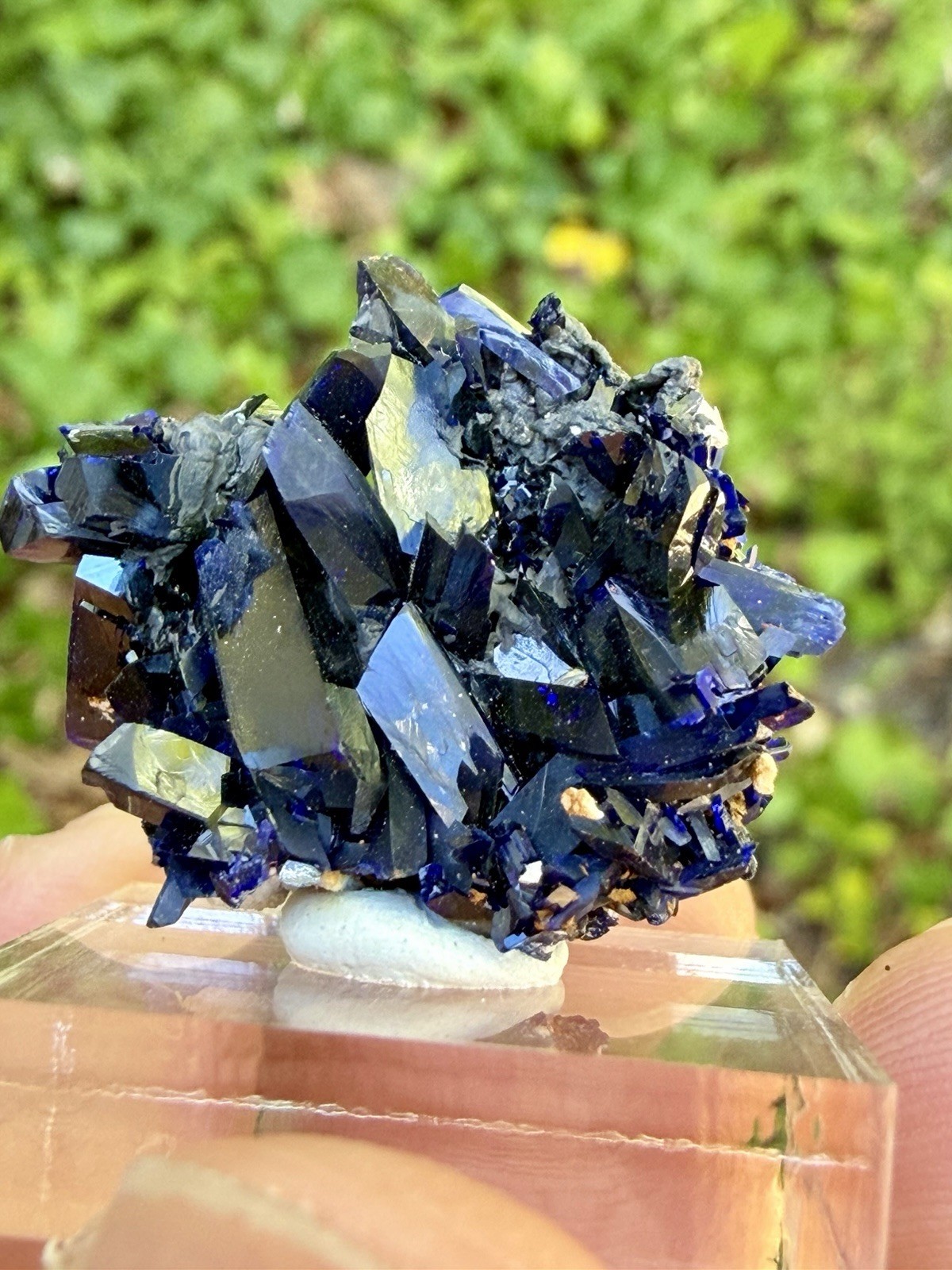 Top Quality Azurite Specimen From Morocco, 30.20ct Top Quality Azurite Specimen From Morocco, 30.20ct