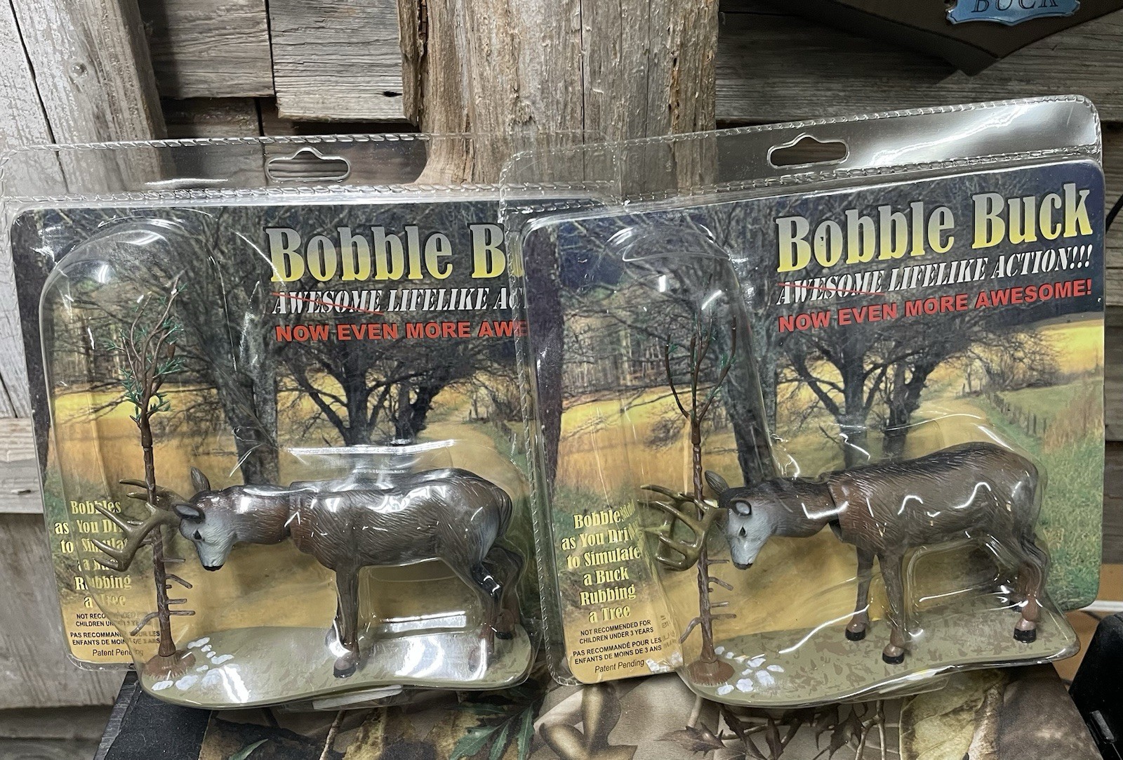 2 Bobble bucks , 2 Refurbished Bobble Deer that work perfectly 2 Bobble bucks , 2 Refurbished Bobble Deer that work perfectly