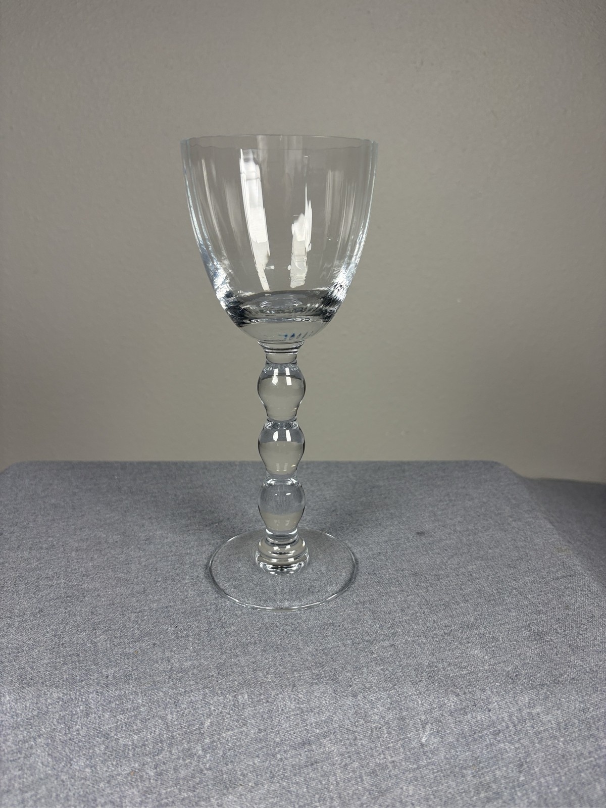 Baccarat Vega Crystal Wine Glass Clear France