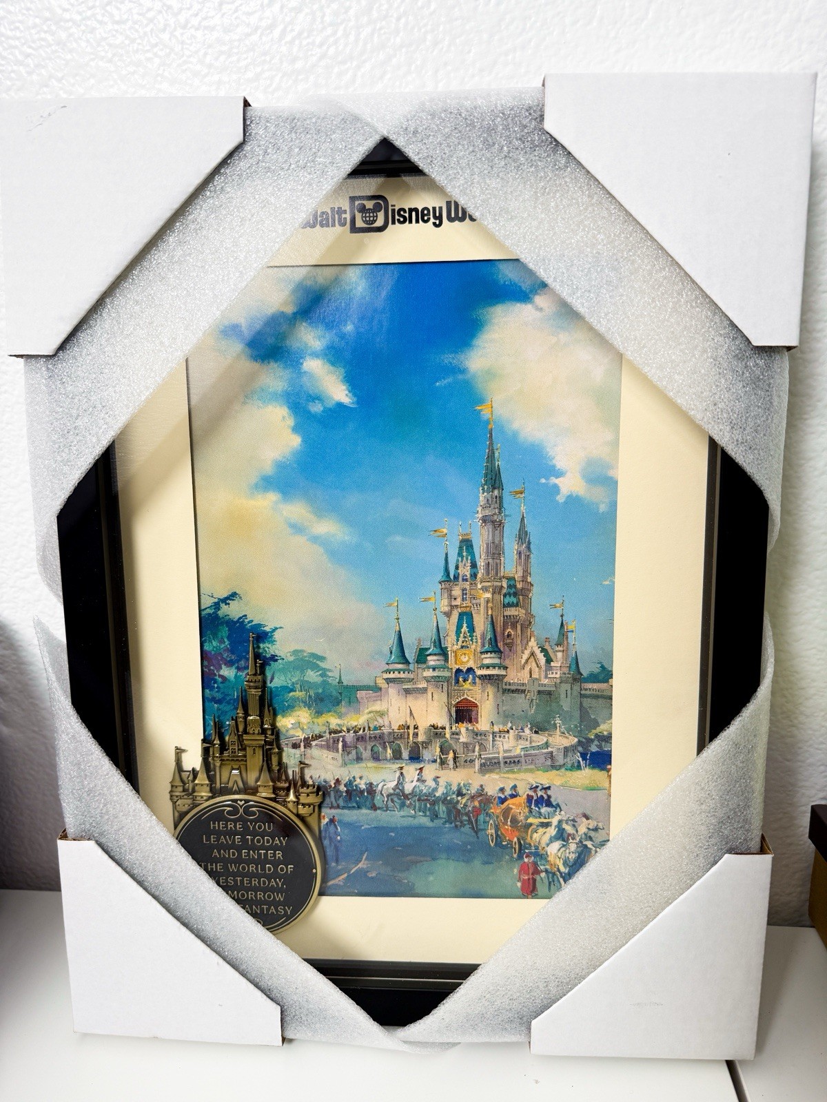 Disney D23 2026 Beyond Magic Walt Disney World Castle Concept Art Pin LE100 Seal
