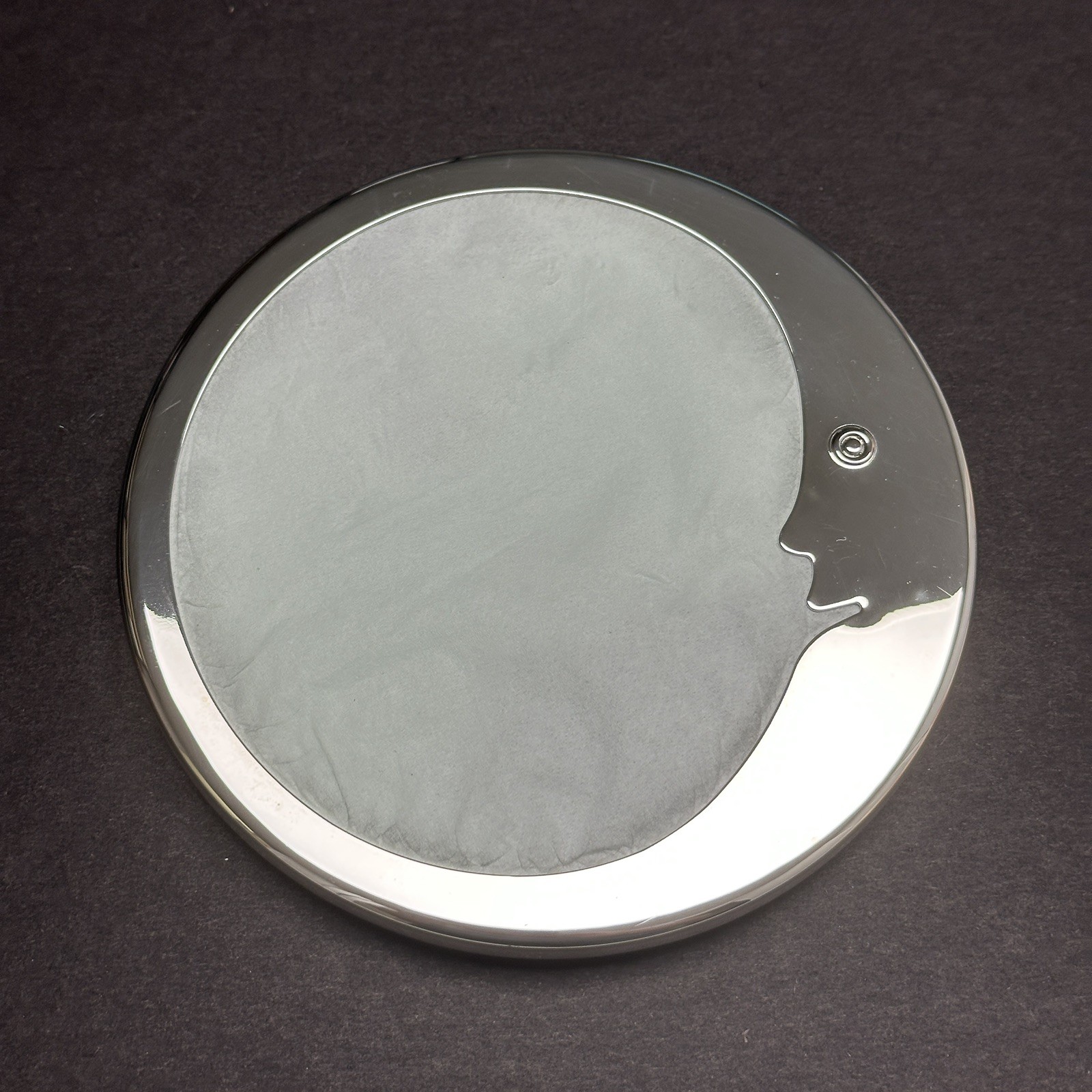Genuine Tiffany & Co Sterling Silver Man in the Moon Picture Frame w/ Box Genuine Tiffany & Co Sterling Silver Man in the Moon Picture Frame w/ Box