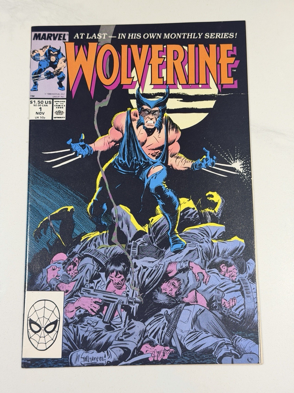 Wolverine #1 Marvel Comics November 1988 Wolverine #1 Marvel Comics November 1988