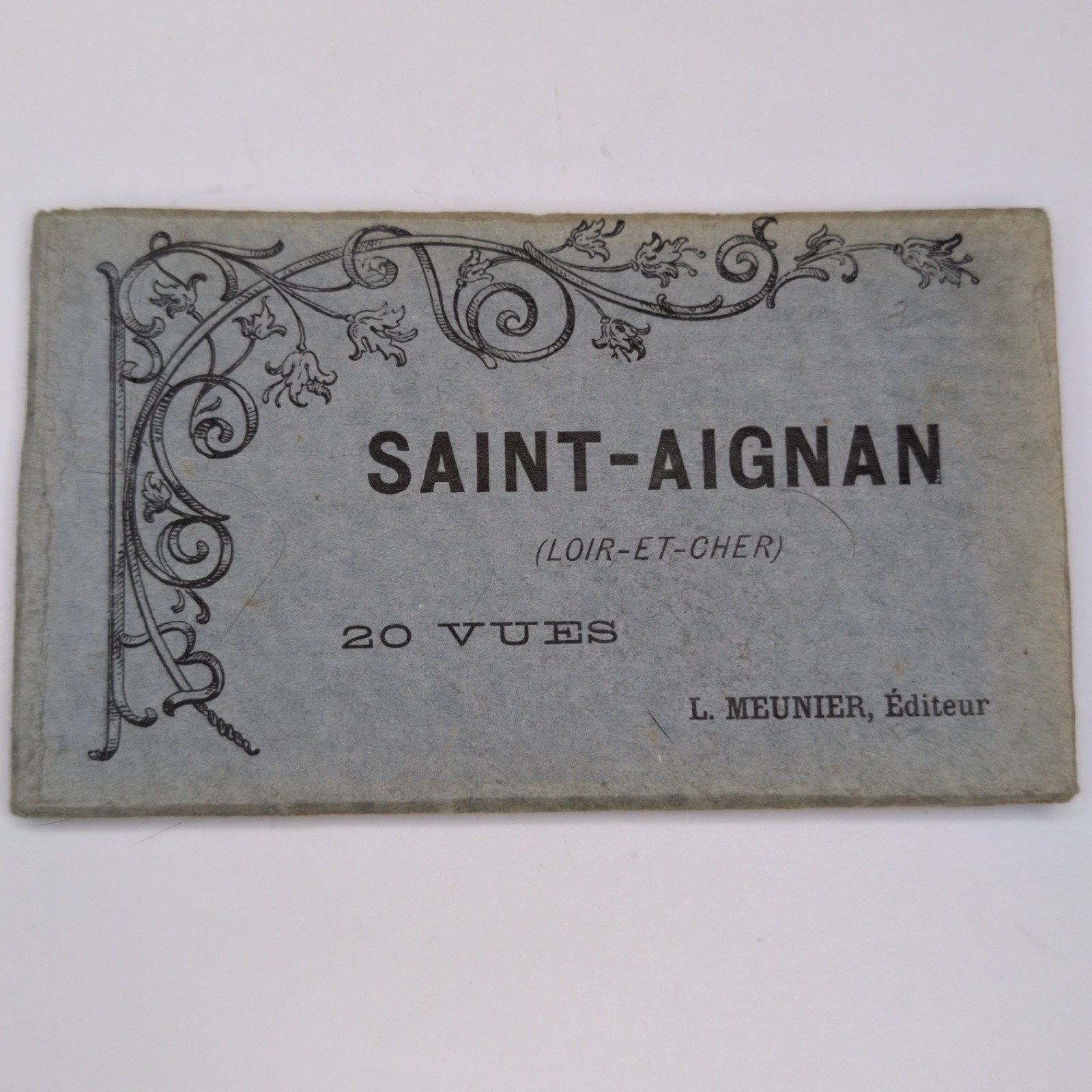 c1910s Saint-Aignan Loir-et-Cher France 20 VUES View Photo Booklet Meunier E11