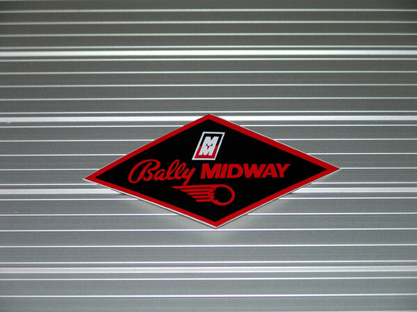 Bally / Midway Classic Coin Door Decal GREAT FOR ANY RESTORATION
