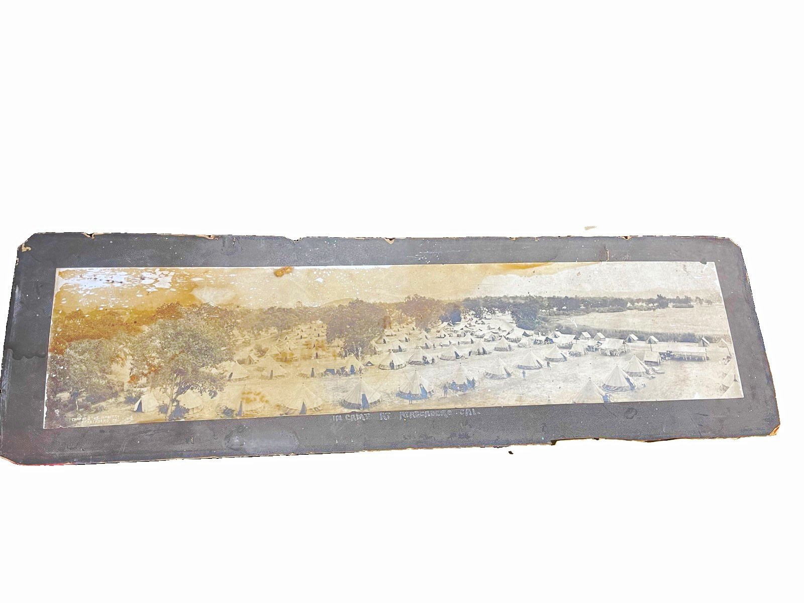 Rare, original panoramic photograph by iconic Ca photographer Anton Heidrick