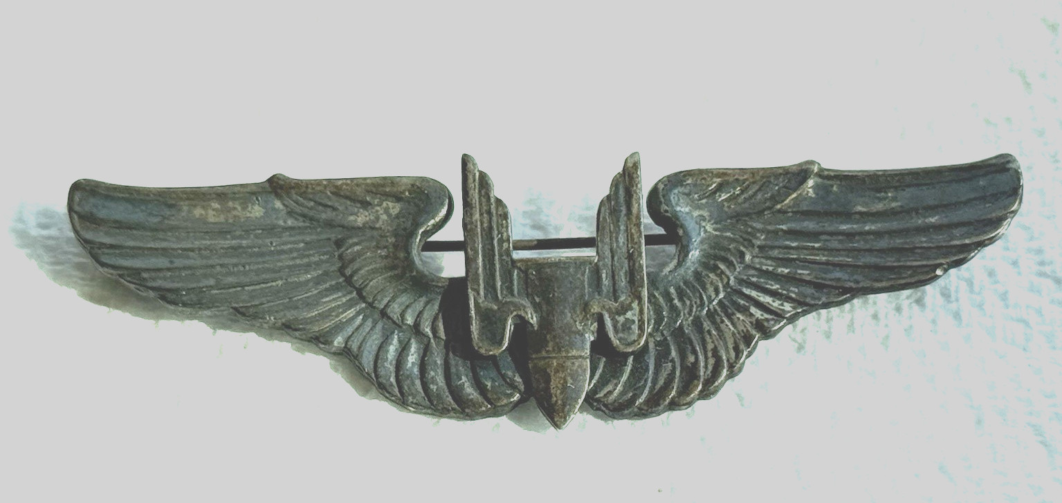 WW2 STERLING US ARMY AIR FORCE AERIAL GUNNERFULL 3\ WW2 STERLING US ARMY AIR FORCE AERIAL GUNNERFULL 3\