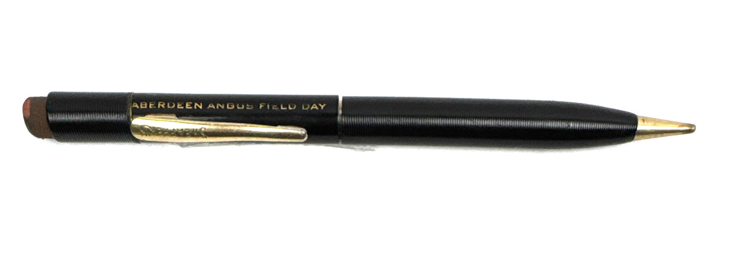 Vintage Sheaffer Mechanical Pencil Aberdeen Angus Field Day Advertising Vintage Sheaffer Mechanical Pencil Aberdeen Angus Field Day Advertising