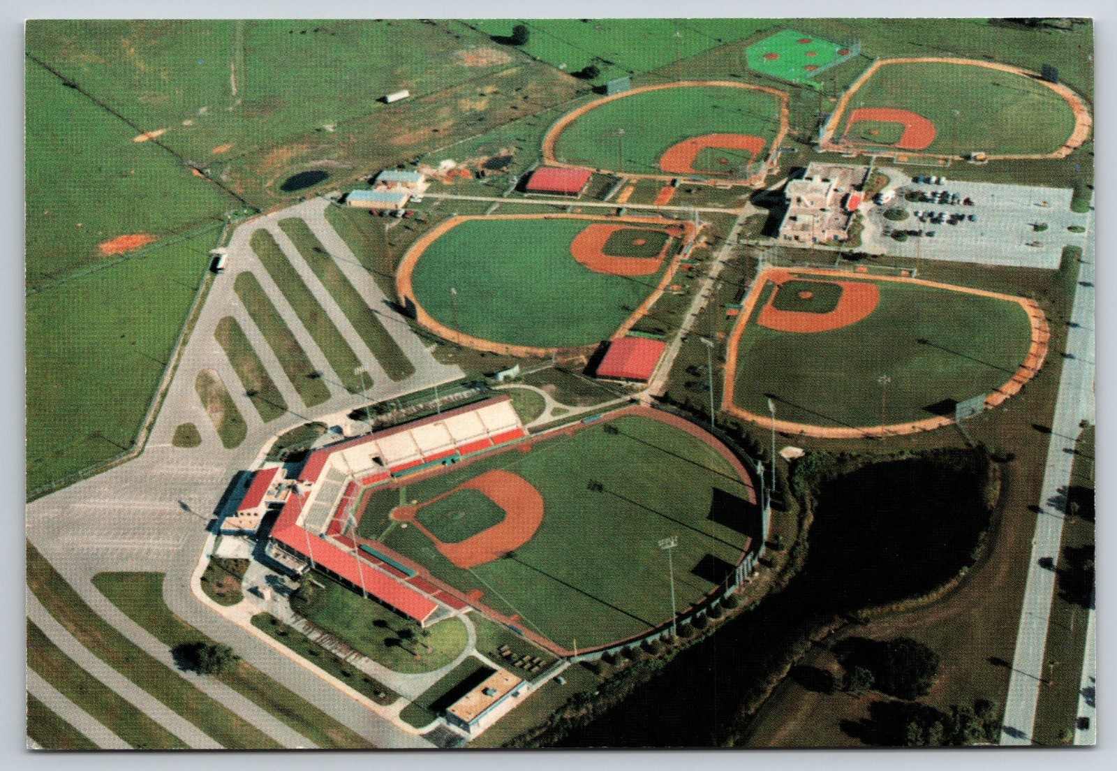 Osceola Co Stadium, Kissimmee-St. Cloud, Florida 1980s postcard