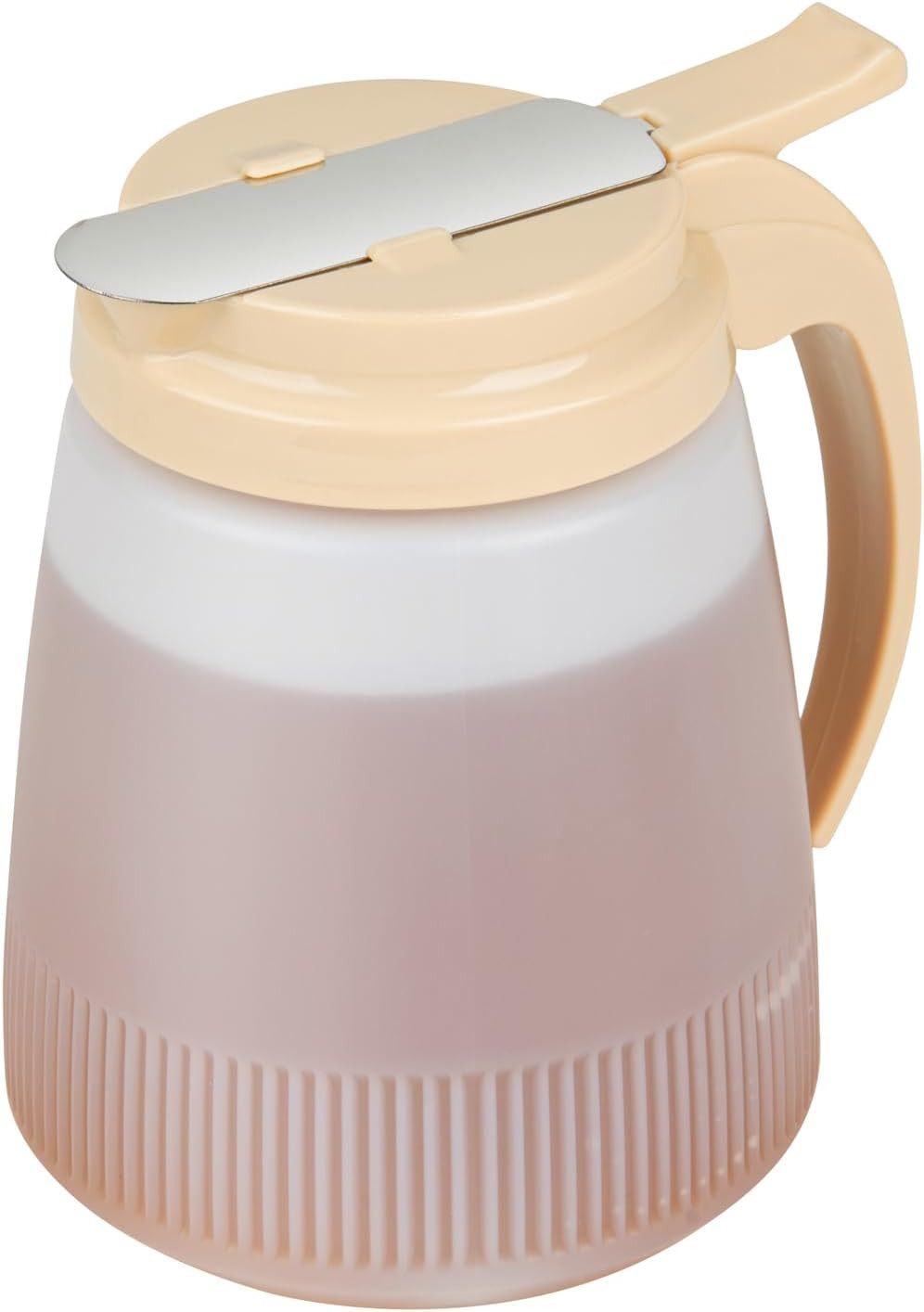 -Chef 101 32 Ounce All Purpose Syrup Dispenser, 1 Honey Dispenser - Beige Top, S