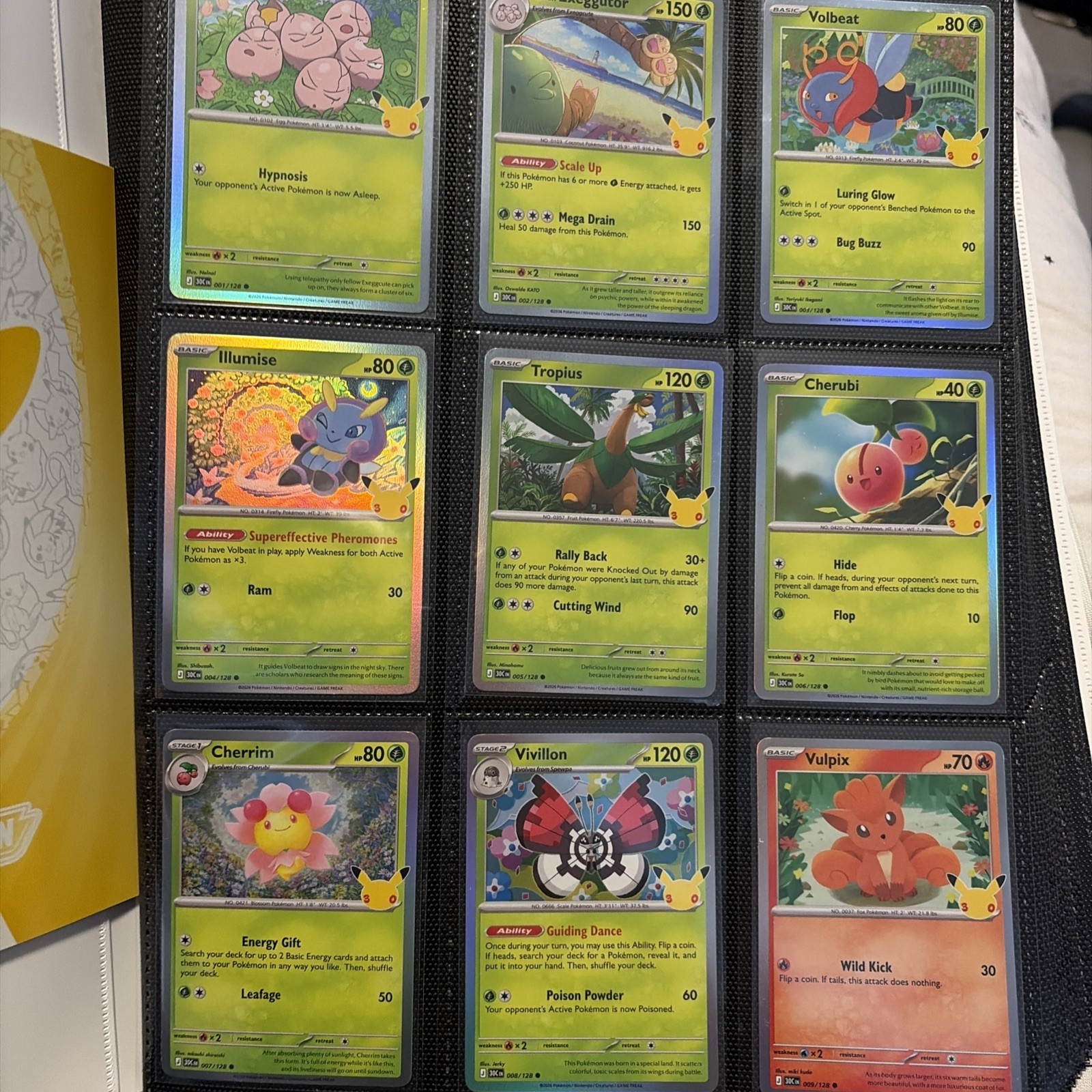 Pokemon TCG 30th Celebrations near Complete Base Set Master Set 