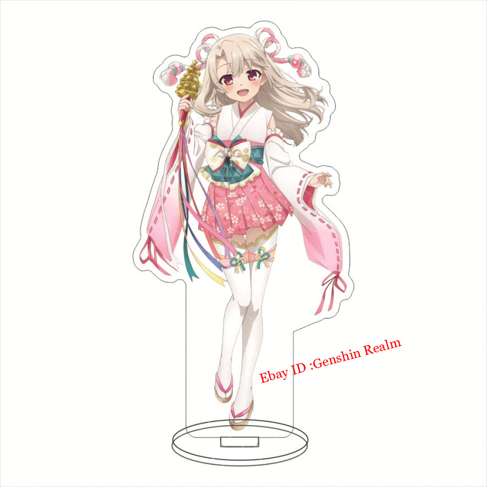Anime Fate/kaleid liner Illyasviel Acrylic Desktop Stand Figure Collection Decor