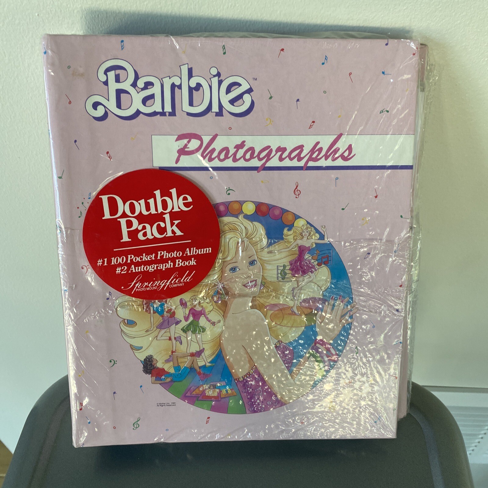 Vintage Mattel 1989 Barbie Photo Album And Autograph Book Sealed