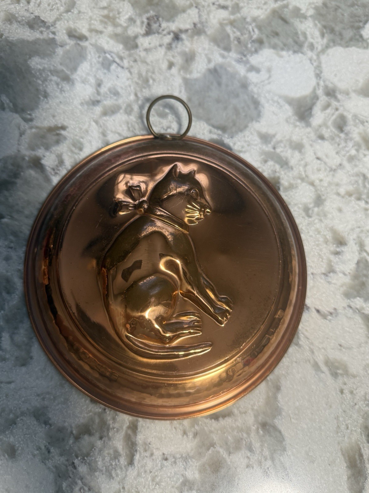 VTG Copper Cat Mold Wall Art Decor Cottagecore Farmhouse Kitchen Stamped ODI VTG Copper Cat Mold Wall Art Decor Cottagecore Farmhouse Kitchen Stamped ODI
