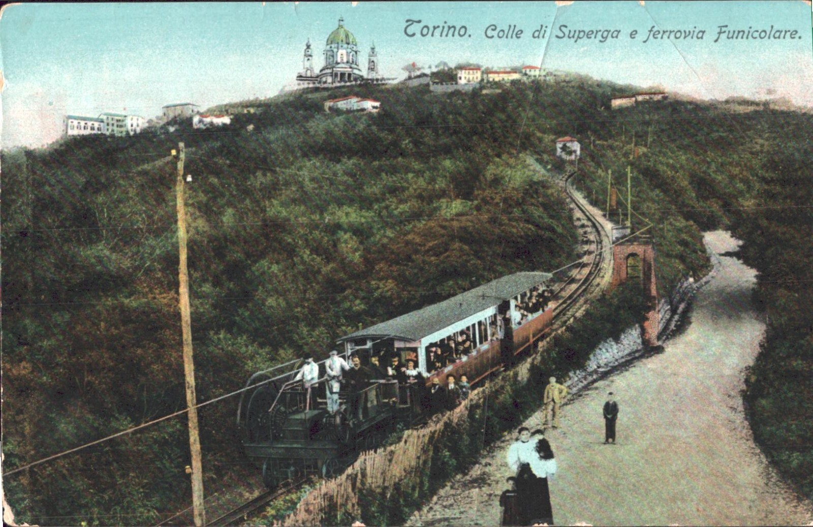 Torino, Colle di Superga e ferrovia Funicolare Torino, Colle di Superga e ferrovia Funicolare