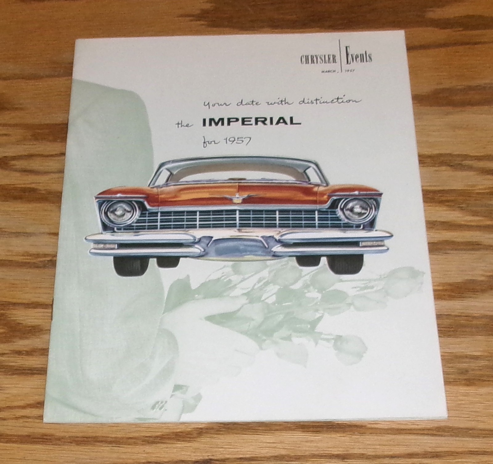 Original 1957 Chrysler Events Magazine Brochure Imperial March Original 1957 Chrysler Events Magazine Brochure Imperial March