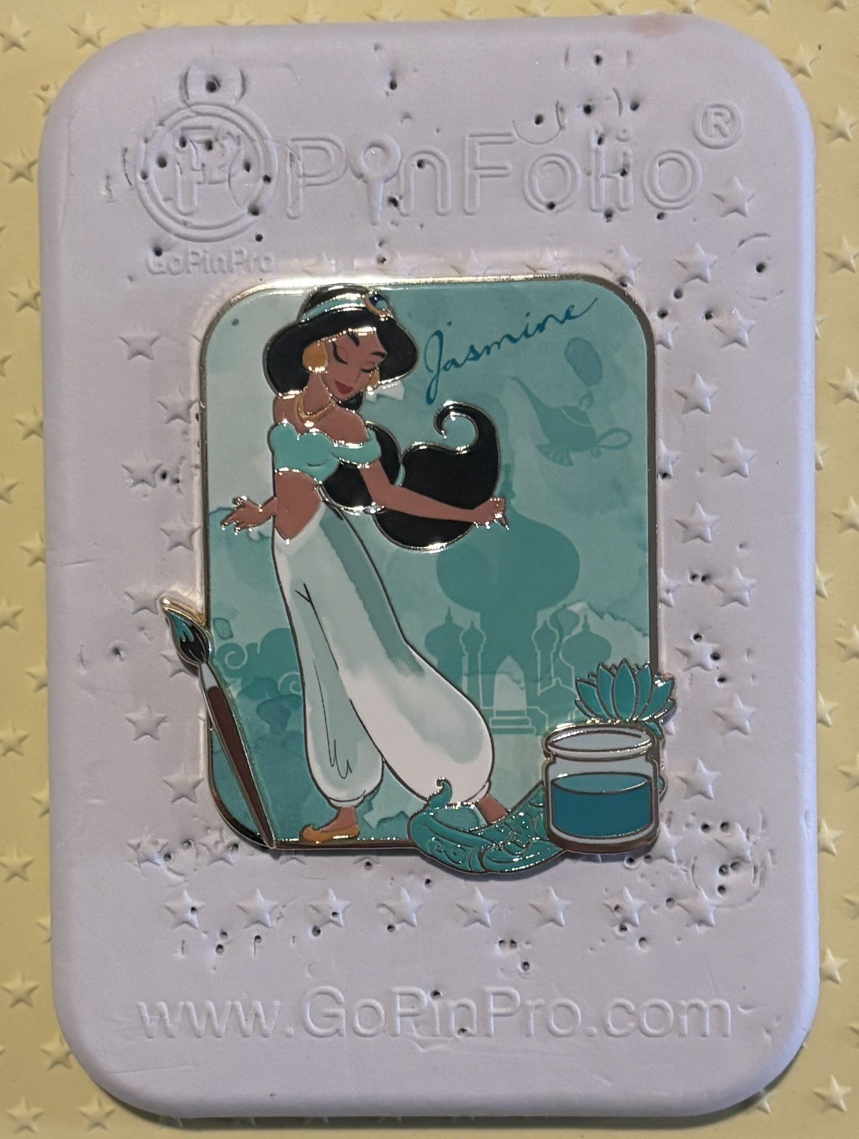 PALM Disney Princess Brushstrokes of Royalty Mystery Pin - Jasmine LE 750 PALM Disney Princess Brushstrokes of Royalty Mystery Pin - Jasmine LE 750
