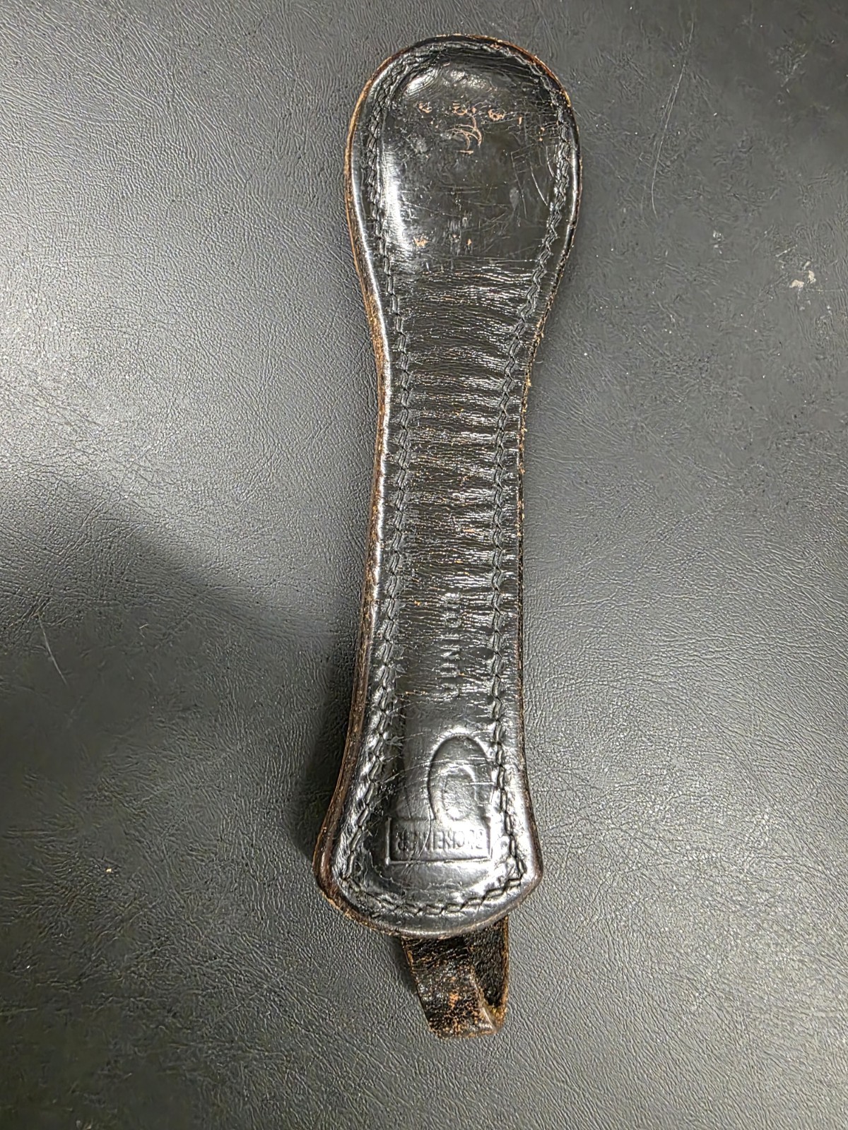 Vintage Bucheimer Junior Leather Slugger Gear USA paperweight for Display Only Vintage Bucheimer Junior Leather Slugger Gear USA paperweight for Display Only