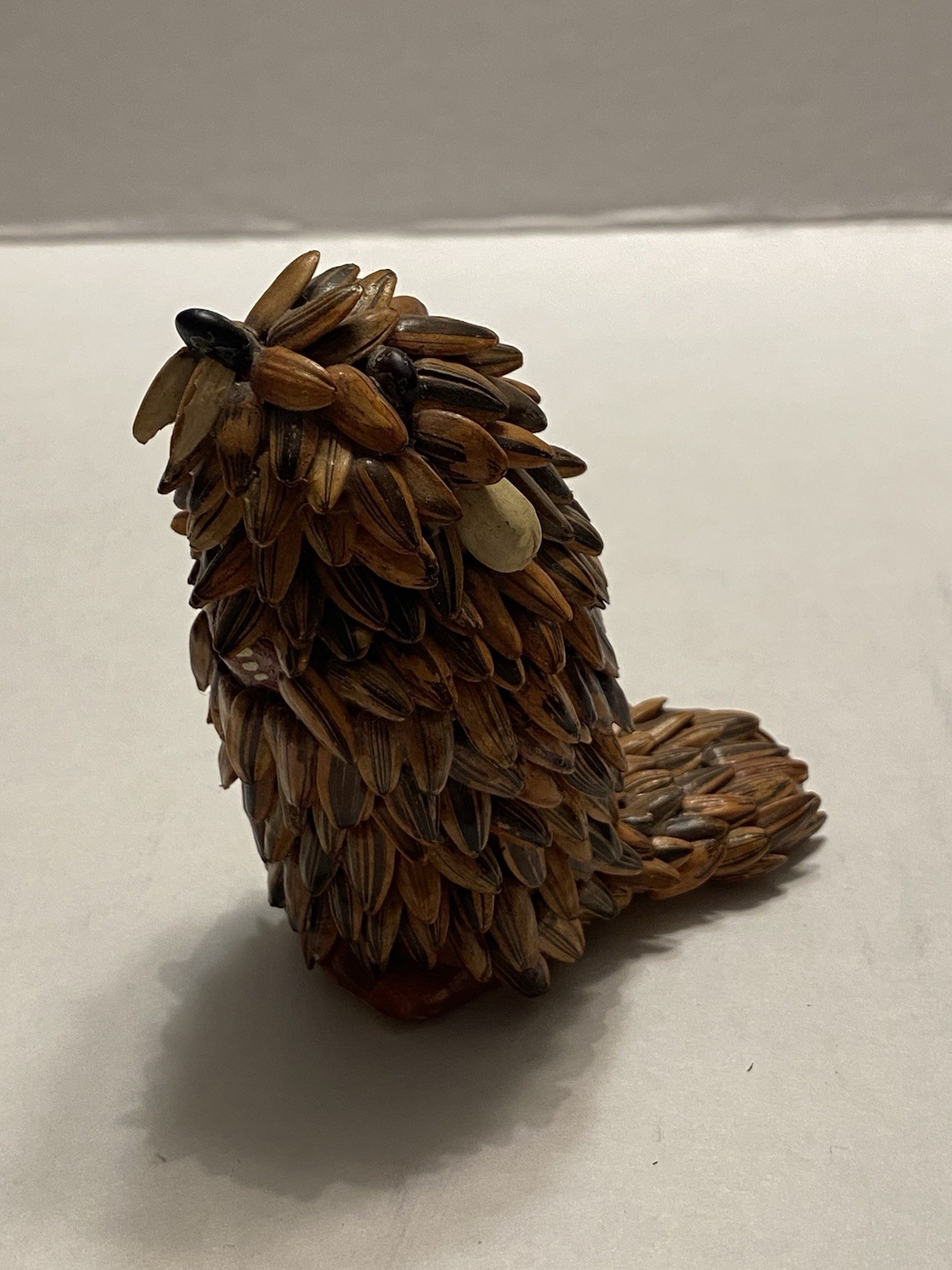 Vintage Uruguayan Seed Art Beaver Figurine Folk Art Made in Uruguay Clay Ceramic Vintage Uruguayan Seed Art Beaver Figurine Folk Art Made in Uruguay Clay Ceramic