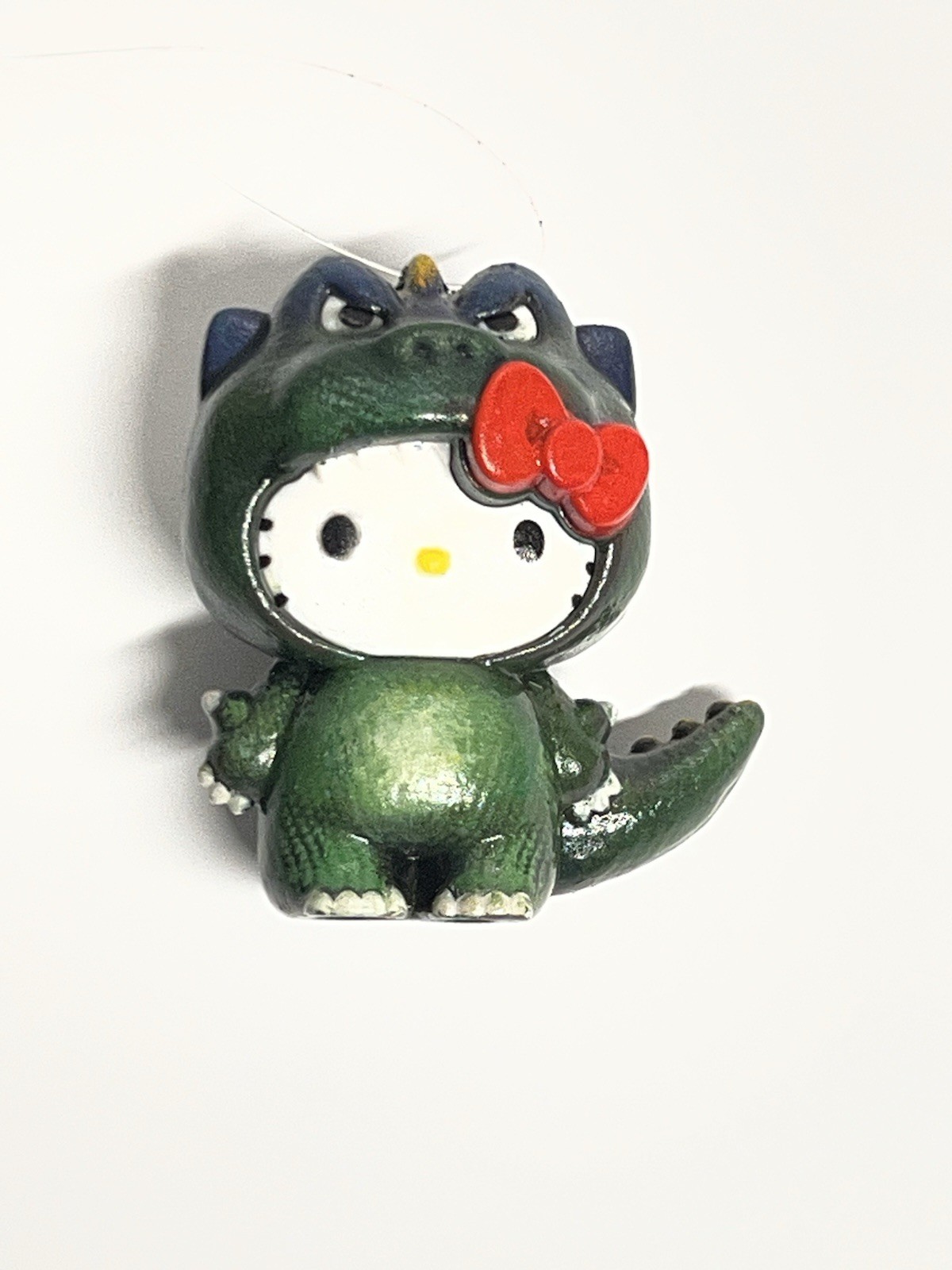 ~Custom Painted Godzilla McDonalds Hello Kitty Christmas Ornament 