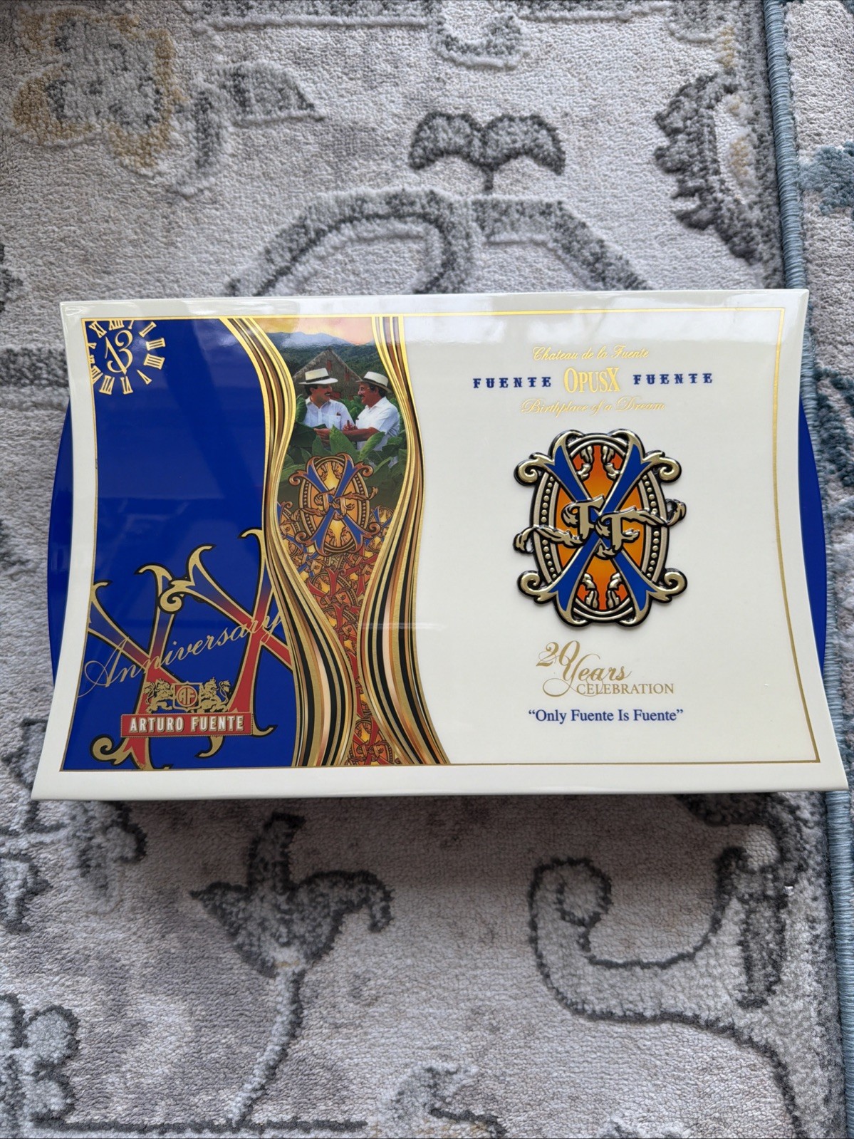Arturo Fuente OpusX 20th Anniversary Empty Cigar Box Arturo Fuente OpusX 20th Anniversary Empty Cigar Box