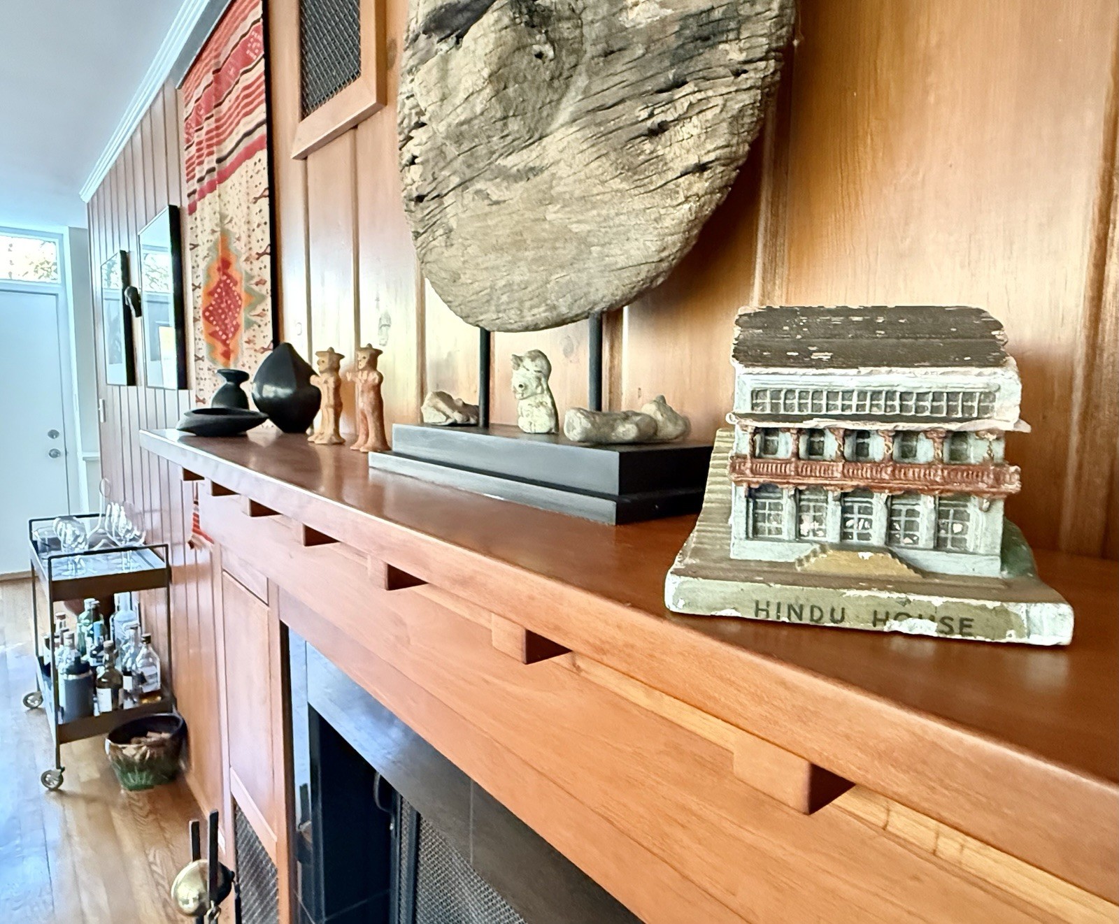 Rare 1920s WPA Art Museum Phila PA Heavy Plaster Model Hindu House Dwelling Rare 1920s WPA Art Museum Phila PA Heavy Plaster Model Hindu House Dwelling