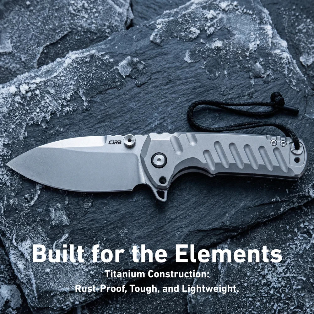 CJRB Tundra Linerlock Folding Knife 3.75\