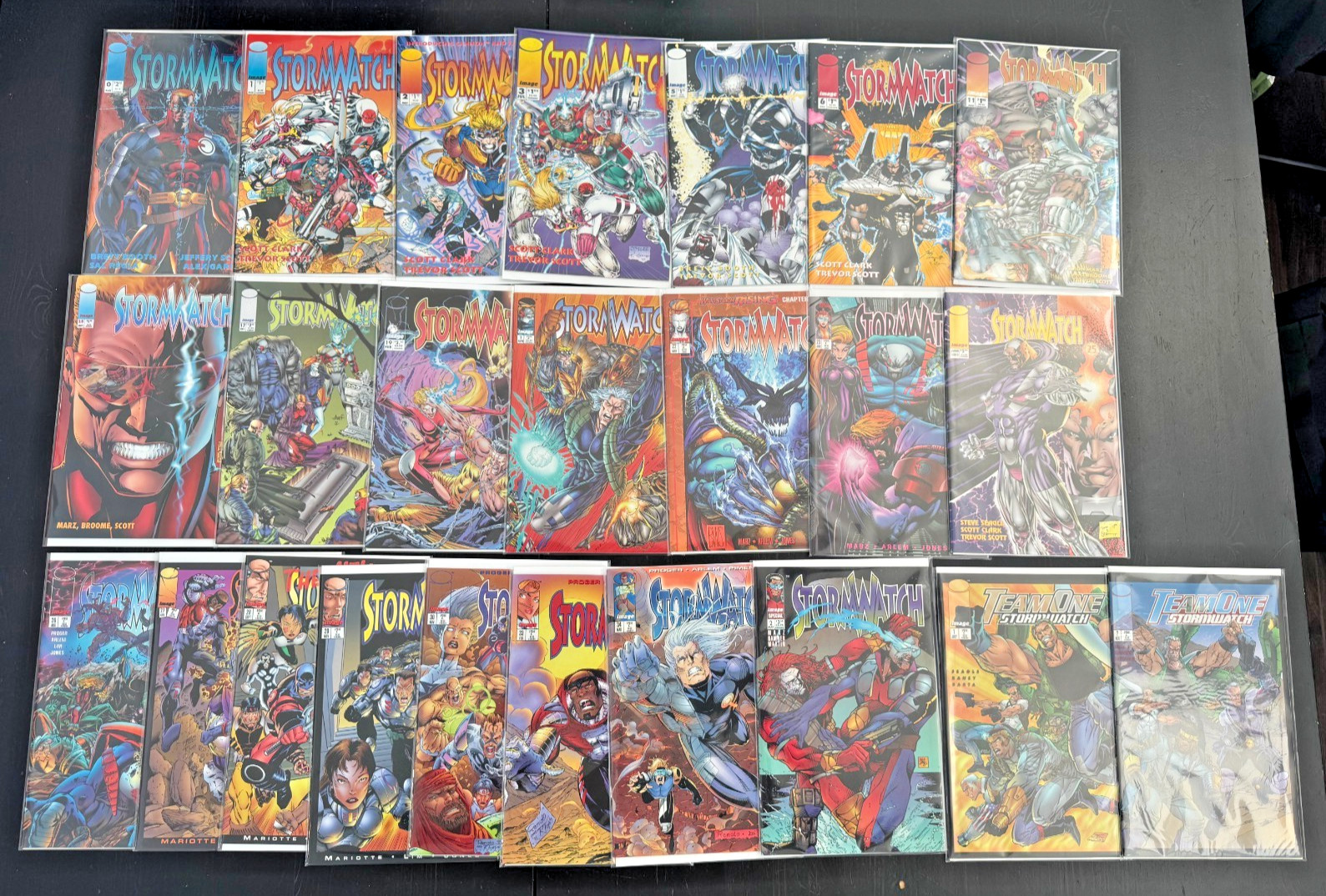 ULTIMATE STORMWATCH LOT 24 ISSUES * JIM LEE * 1993 * NM * Wildstorm Image Comics
