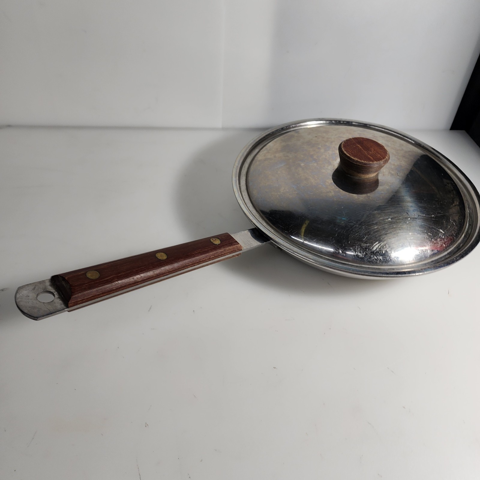 Cuisinart Stainless Steel Teak Wood Handle 10\ Cuisinart Stainless Steel Teak Wood Handle 10\