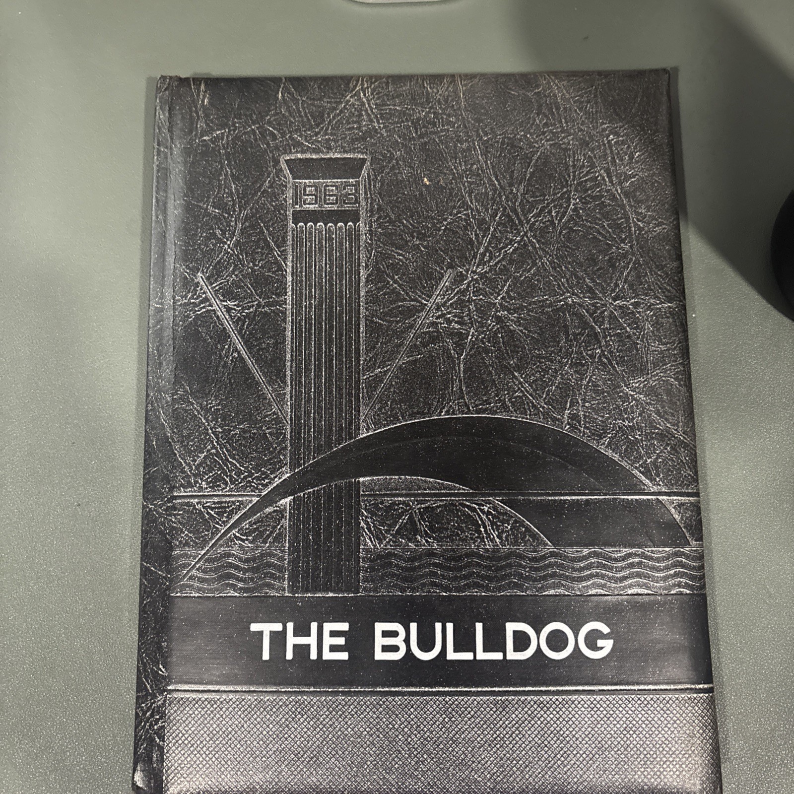 Vintage 1963 Salem High School Nebraska Yearbook The Bulldog Hardcover Annual