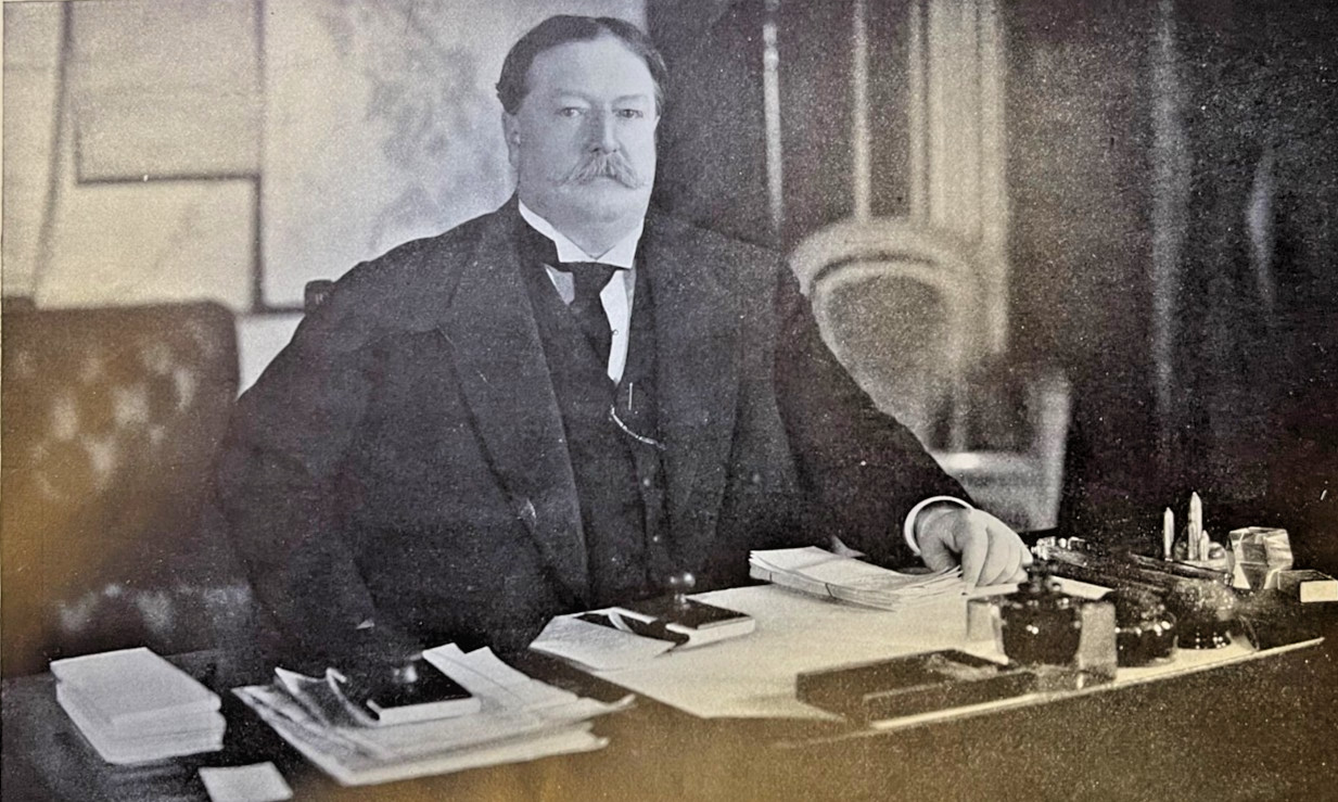 1905 Vintage Magazine Illustration William H Taft Secretary of War 1905 Vintage Magazine Illustration William H Taft Secretary of War