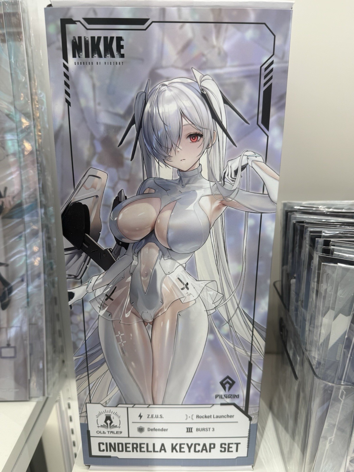 Goddess Of Victory NIKKE CINDERELLA Keycap SET Official MD Goods