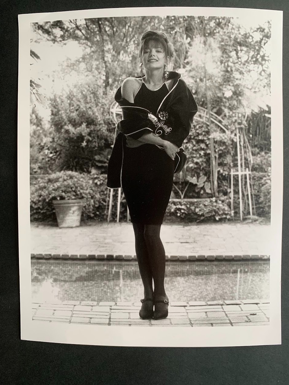 JOANNE WHALLEY-KILMER  Vintage Rare Original Press Photo BY ALBERT SANCHEZ  1990