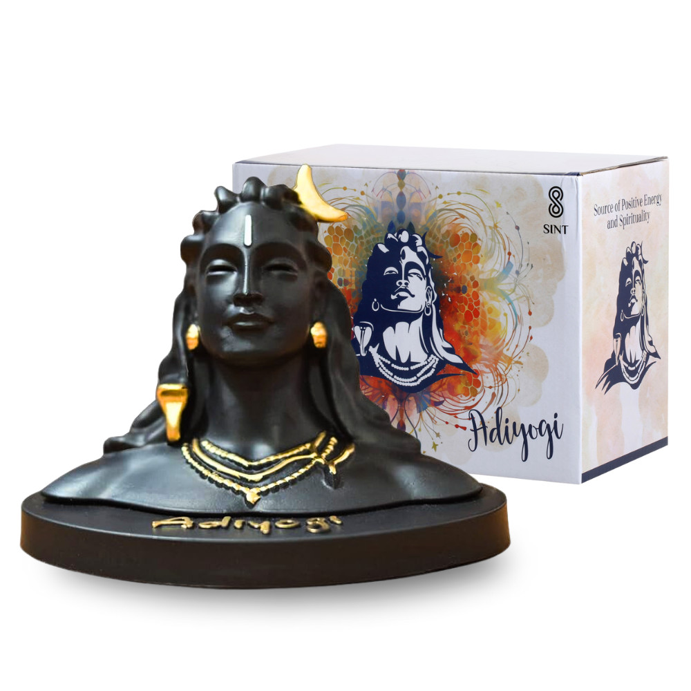 SINT Adiyogi Lord Shiva Statue–Handcrafted Spiritual Idol for Home, Car & Office SINT Adiyogi Lord Shiva Statue–Handcrafted Spiritual Idol for Home, Car & Office