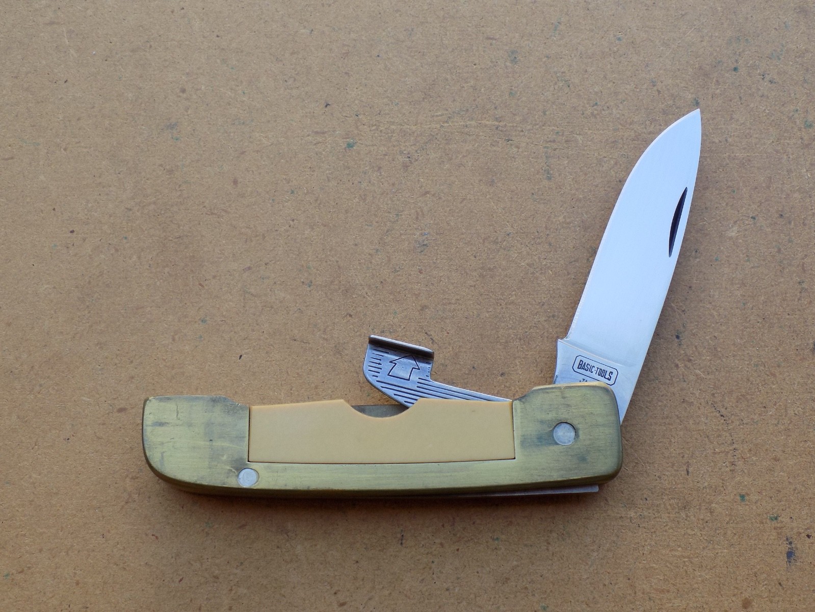 Rare Vintage Basic Tools Japan Centurion Mark 1 Lever Lock Knife