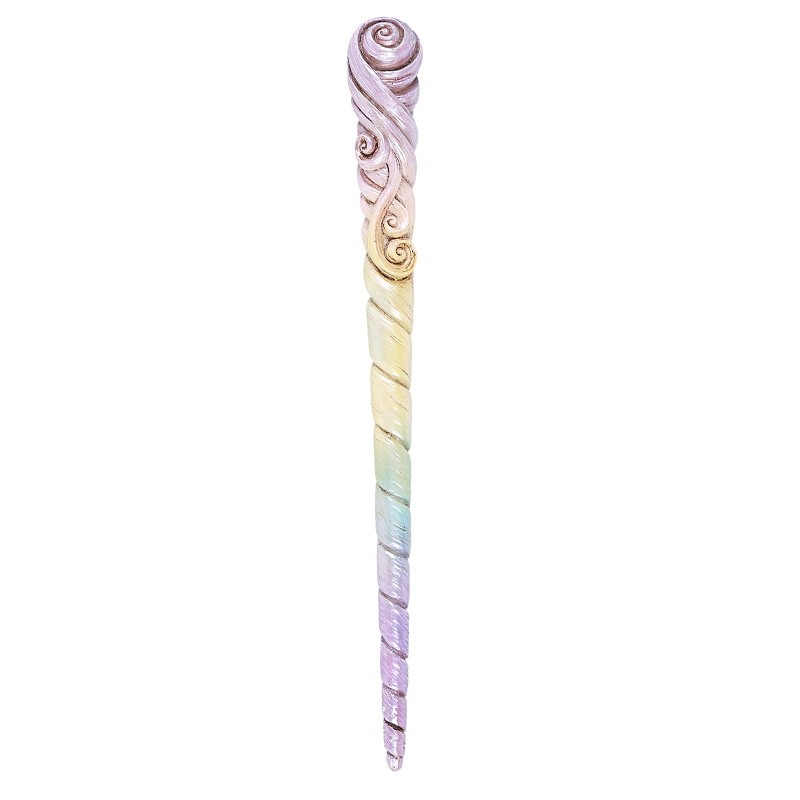 UNICORN HORN WAND - 9 INCH UNICORN HORN WAND - 9 INCH