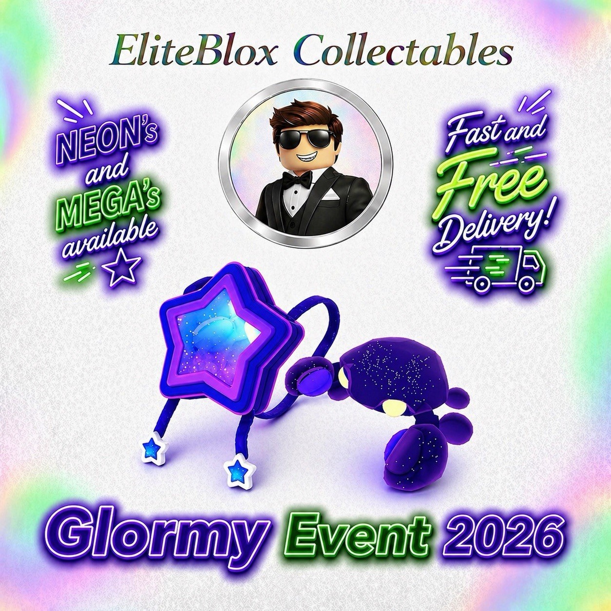 🥰Glormy Event 2026🦀 [Mega Glormy Crab] [Neon Glormy Crab]