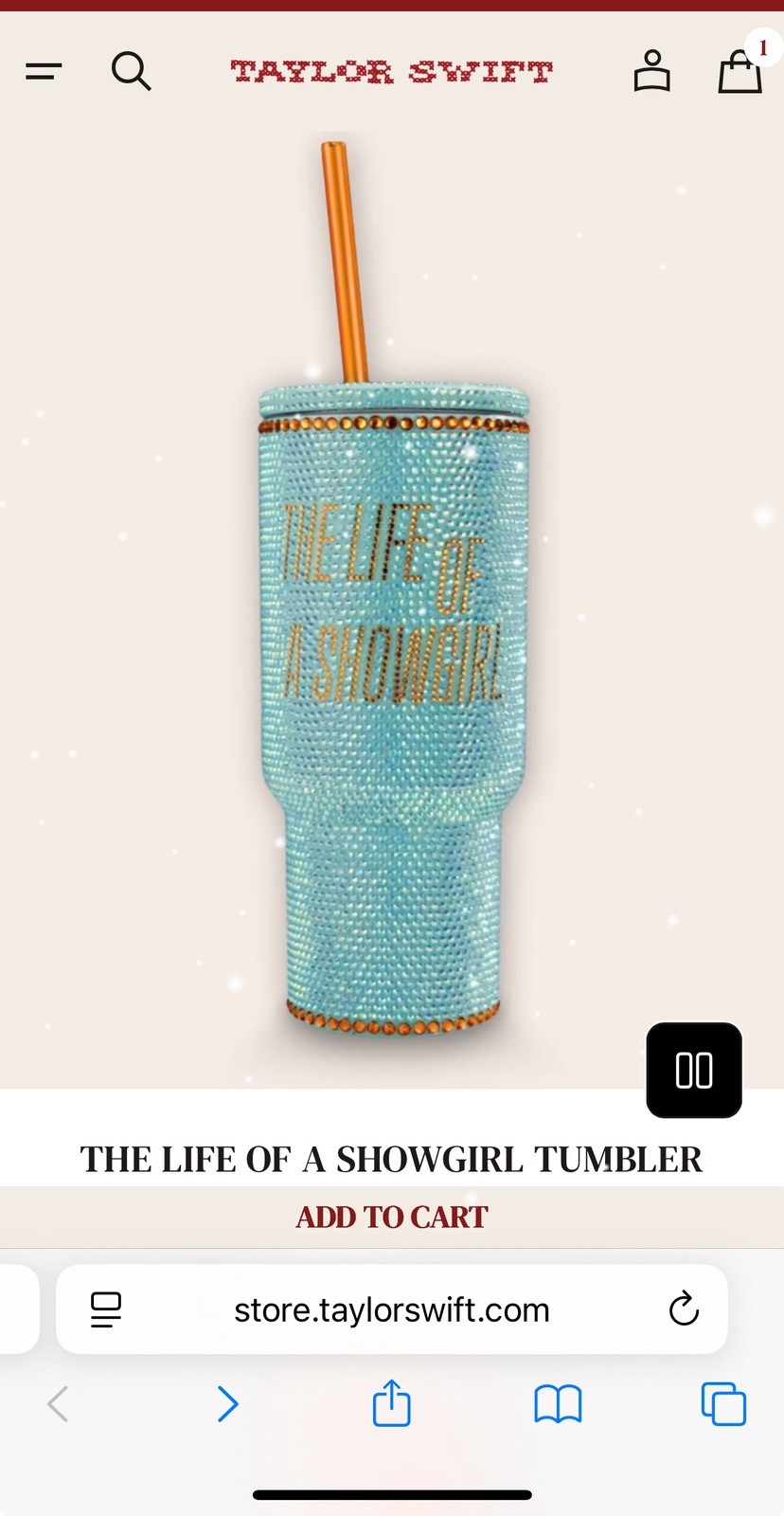 Taylor Swift The Life of a Showgirl Glitter Tumbler 30 oz Mint Green- PRESALE Taylor Swift The Life of a Showgirl Glitter Tumbler 30 oz Mint Green- PRESALE