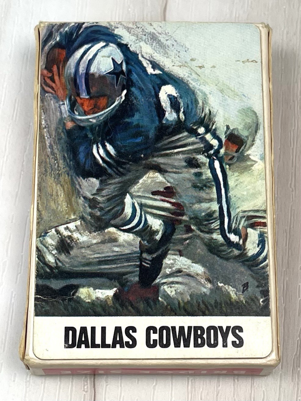 VTG 60s STANCRAFT Official NFL Dallas Cowboys PLAYING CARDS Complete w/ Jokers VTG 60s STANCRAFT Official NFL Dallas Cowboys PLAYING CARDS Complete w/ Jokers