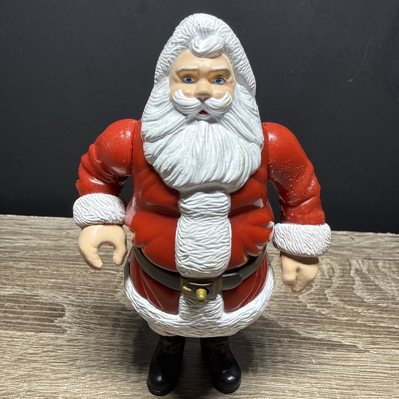 1994 Santa's Action World Kurt Adler Talking Santa Christmas Figure Works 5.5