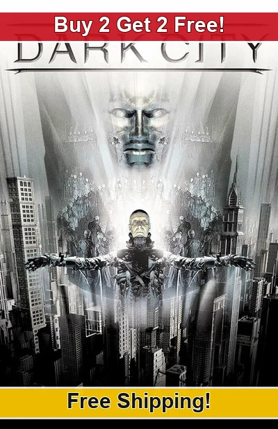 Dark City 1998-01 11x17 Movie TV Show Poster Buy 2 Get 2 Free Dark City 1998-01 11x17 Movie TV Show Poster Buy 2 Get 2 Free