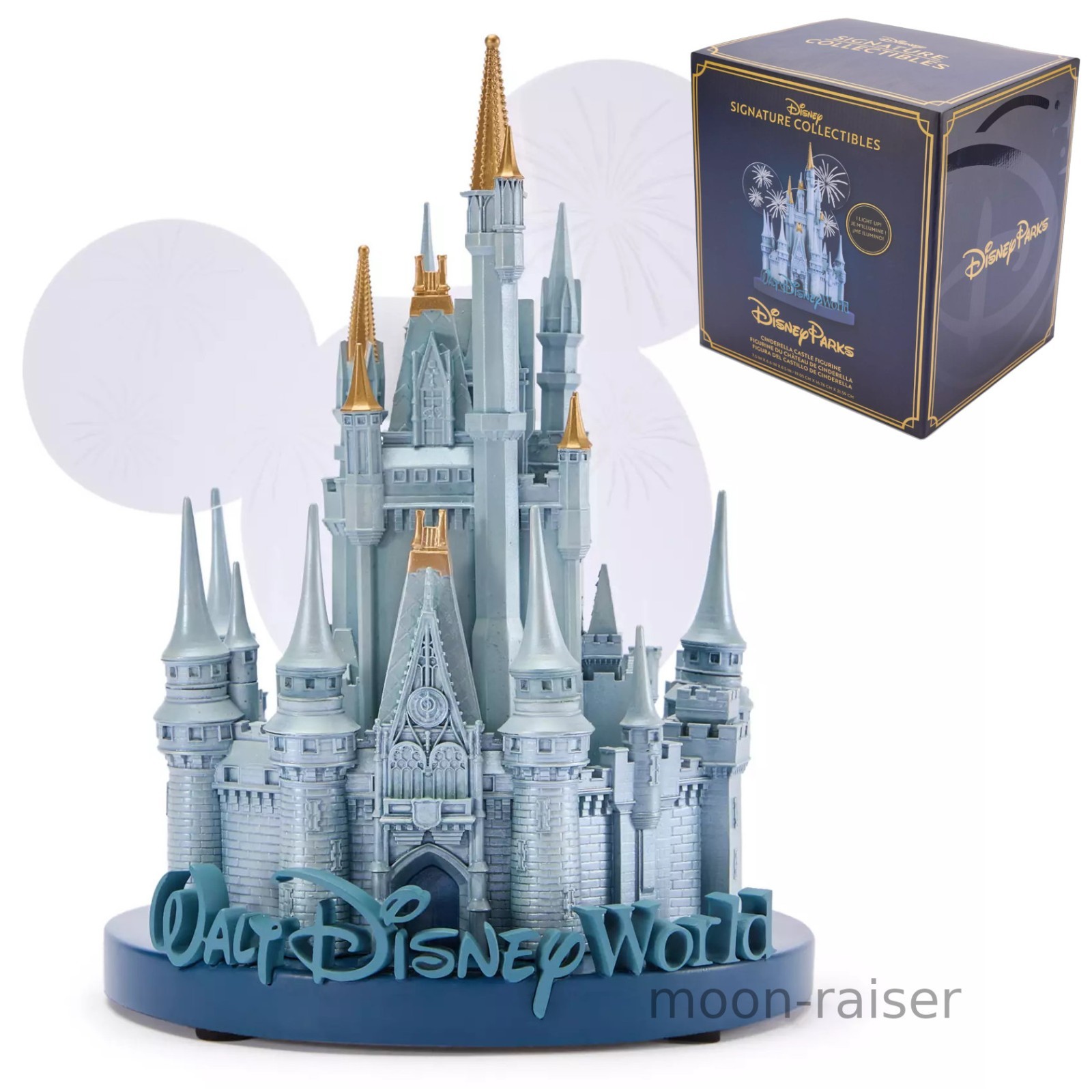 Disney Parks Cinderella Castle Light-Up Figurine Walt Disney World Fireworks Disney Parks Cinderella Castle Light-Up Figurine Walt Disney World Fireworks