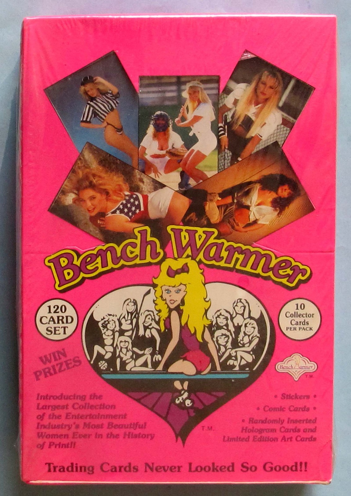 VINTAGE - 1992 - BENCH WARMER - FACTORY SEALED BOX - 36 packs/10 cards per pack
