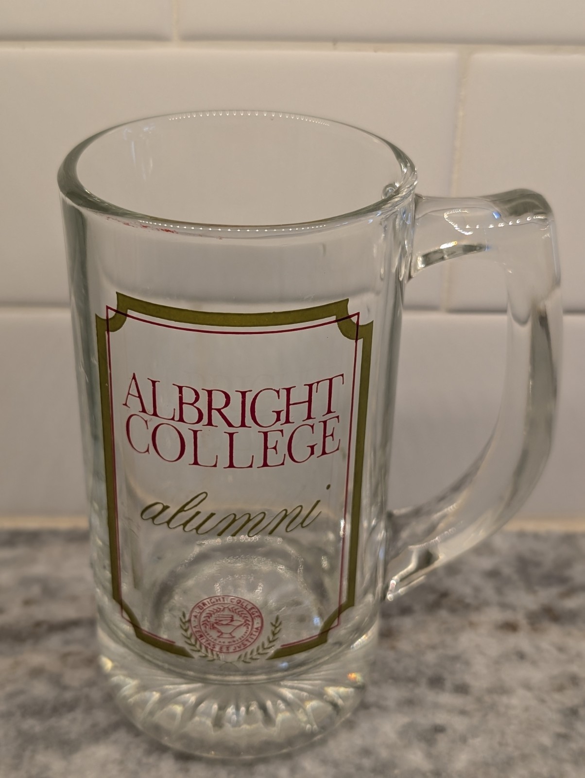 Albright College Alumni Hall Drinking Beer Mug