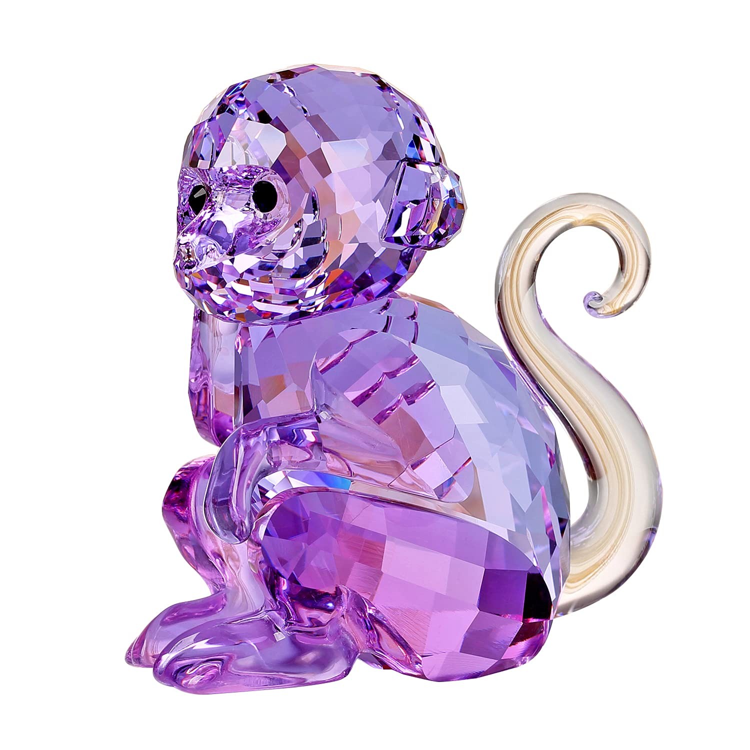 DOJOZ Crystal Little Monkey Animals Figurine - Purple DOJOZ Crystal Little Monkey Animals Figurine - Purple