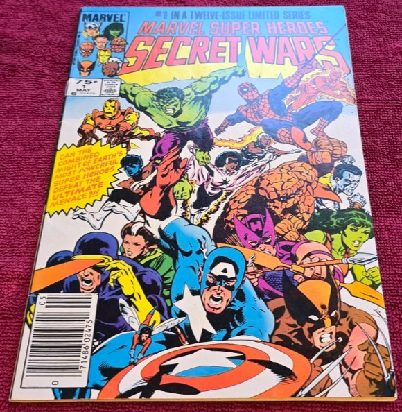 Marvel Super Heroes Secret Wars #1 #2 Set (1984) - Vintage Personal Collection Marvel Super Heroes Secret Wars #1 #2 Set (1984) - Vintage Personal Collection