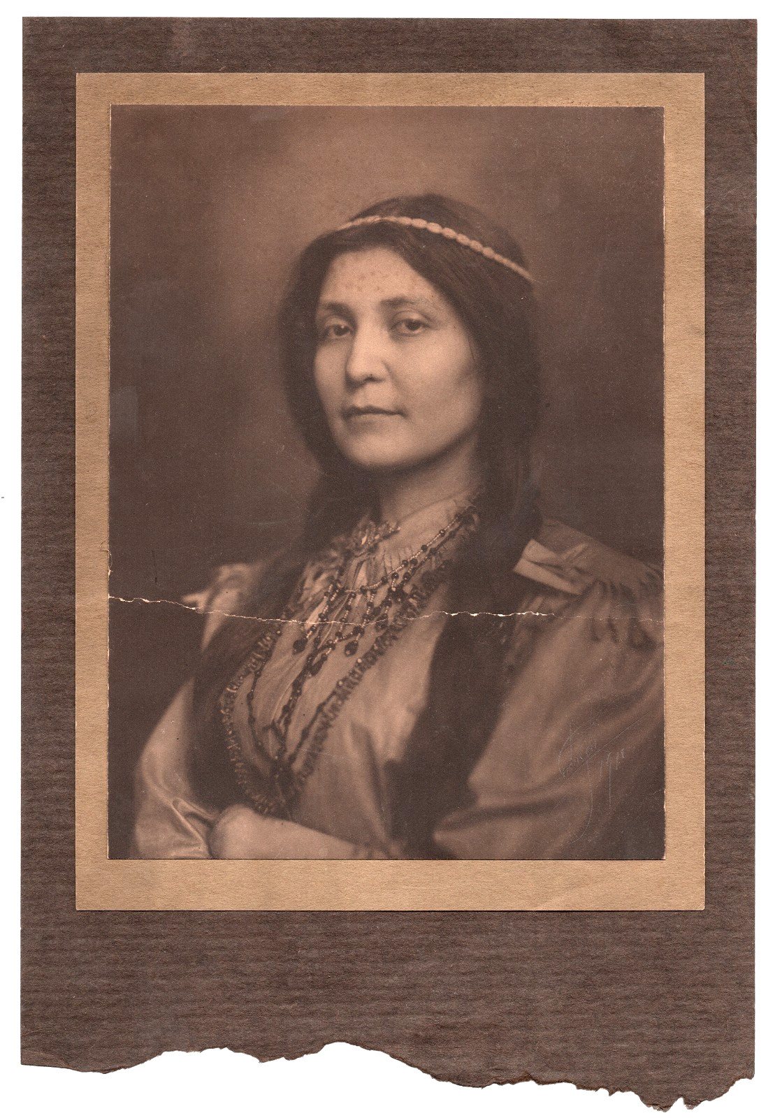 Beautiful Native American Woman, Possibly 